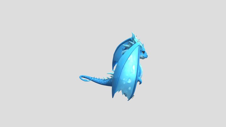 Artia: Neo’s Adventure — Water Dragon Adult 3D Model