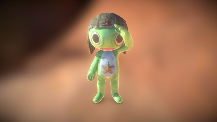 Sgt. Frog 3D Model