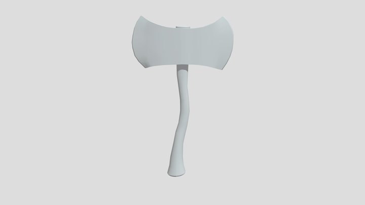 Axe Model, Denison 3D Model