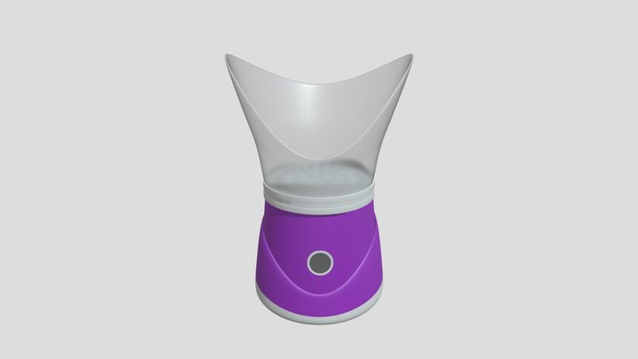 Cleansing the face 3D Model