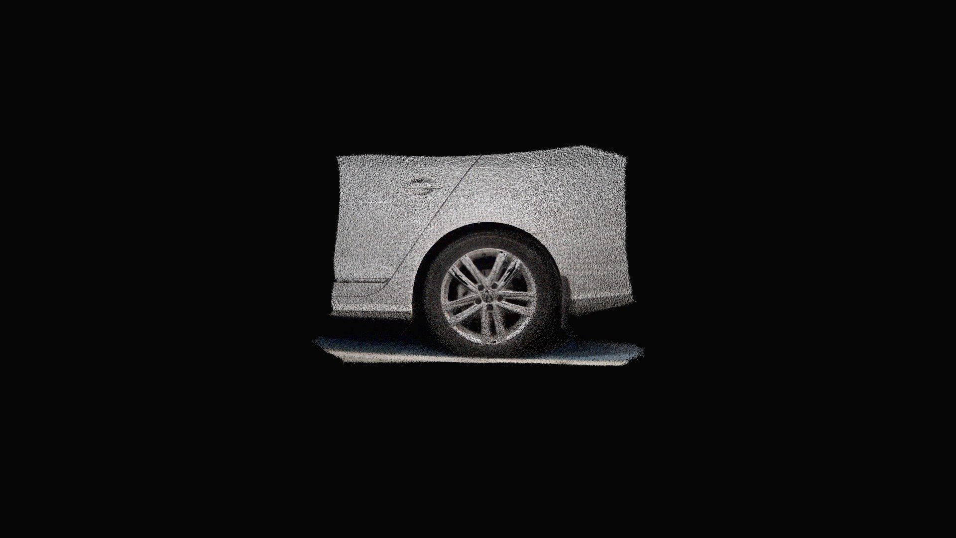 Car Tire Captured by Okulo P1 RGBD Camera — Sketchfab embed 3D viewer