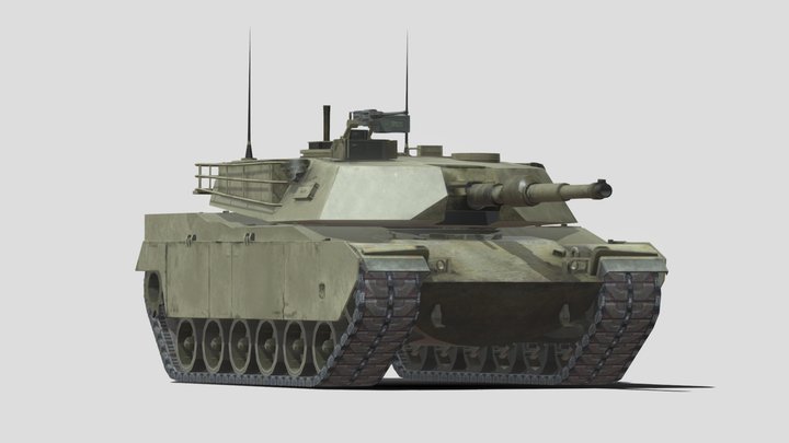 M60-2000 120S Main Battle Tank – Free 3D Model STL