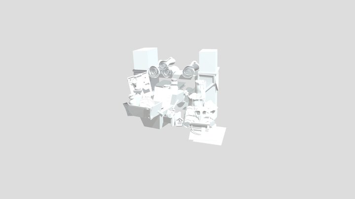 Witch Desk_403 3D Model