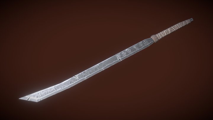 Rune Blade 3D Model