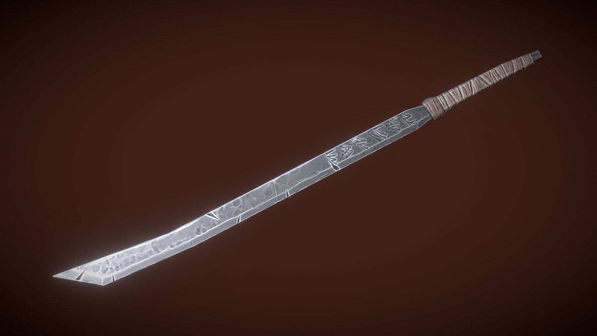 Rune Blade - Download Free 3D model by Rishaki (@rizthecrafter ...