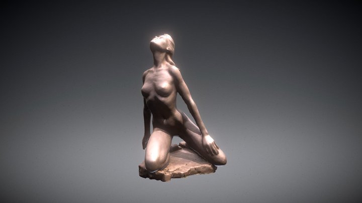 The Hour before Dawn, Fine Art Sculpture 3D Model