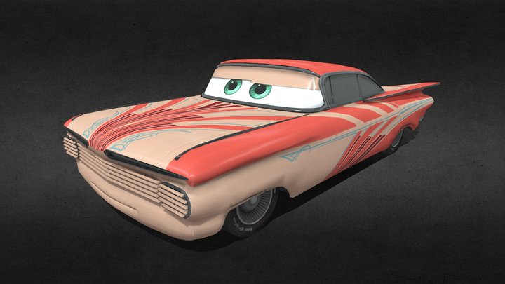 Cars 3 Driven To Win - Florida 500 Ramone – Modello 3D gratuito STL
