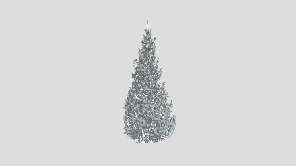 Christmas Tree Deco Snow Adult