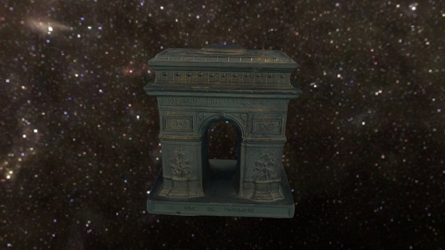 Arc de Triumphe Paris 3D Model