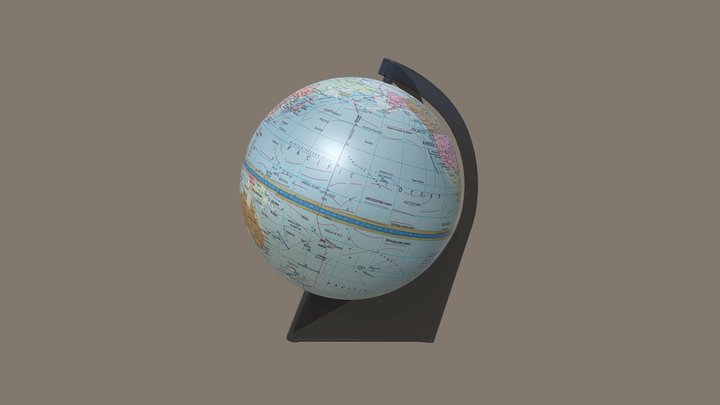 Scan–Globe A/S Edition 8/93 GB 3D Model