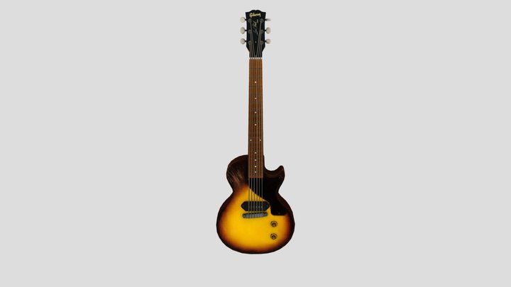 Gibson Les Paul Junior Sunburst 3D Model