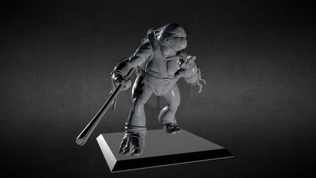 Teenage Mutant Ninja Turtles - Donatello 3D Model