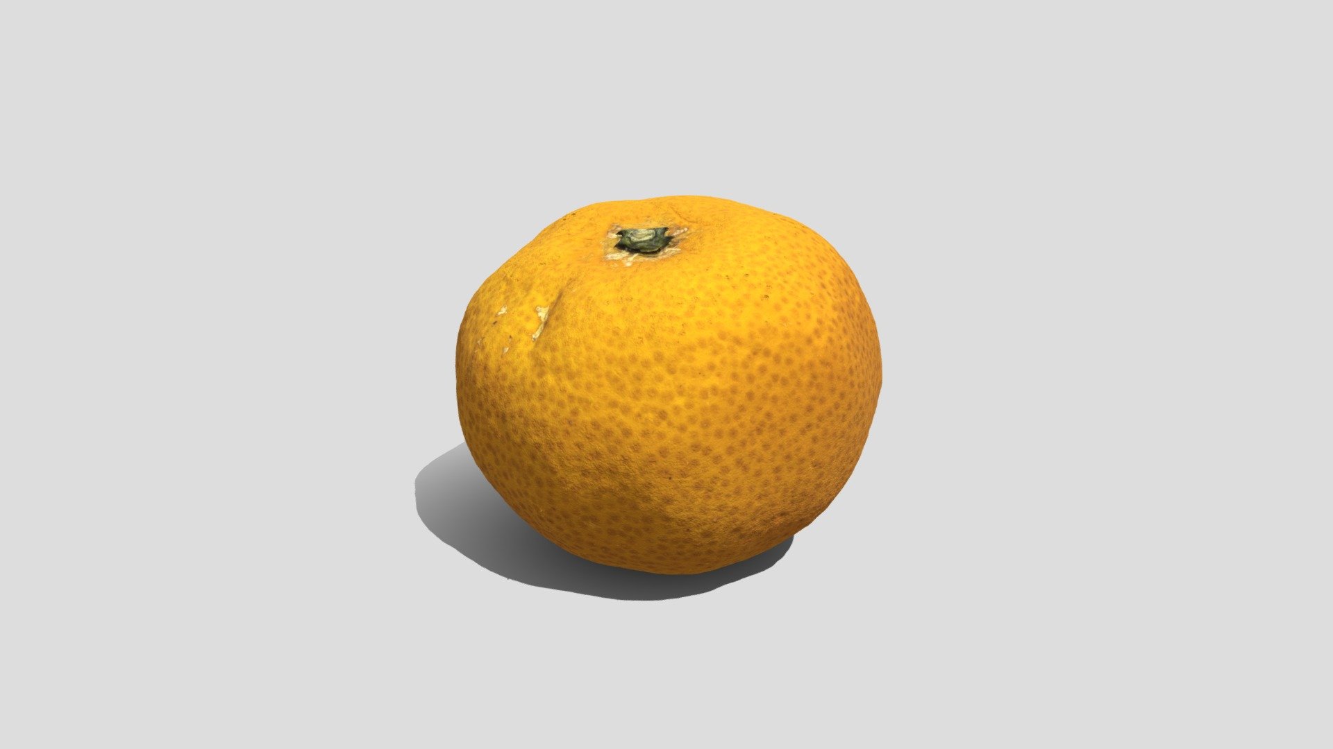 Japanese Orange(3d Scan)