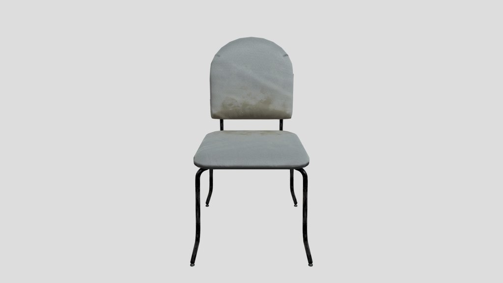 Wedding Chair White Dirty