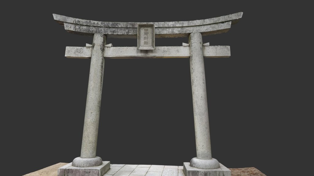 Torii gate at Kinosaki, Japan