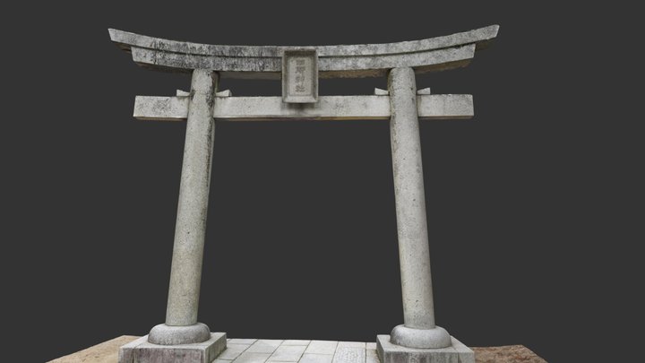 Torii gate at Kinosaki, Japan – Modèle 3D gratuit STL