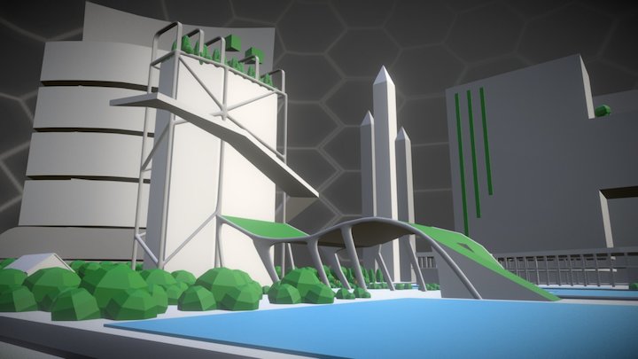 Arcadia visualization 3D Model