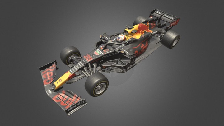 Red Bull Racing RB16B 3D Model