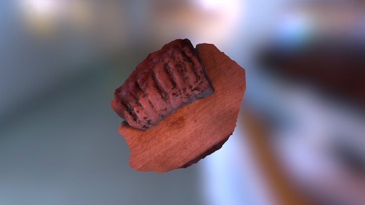Pork Roast with Sage 3D Model