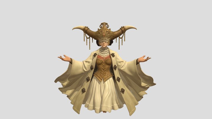 "CHILD  OF  LIGHT" 3D Model