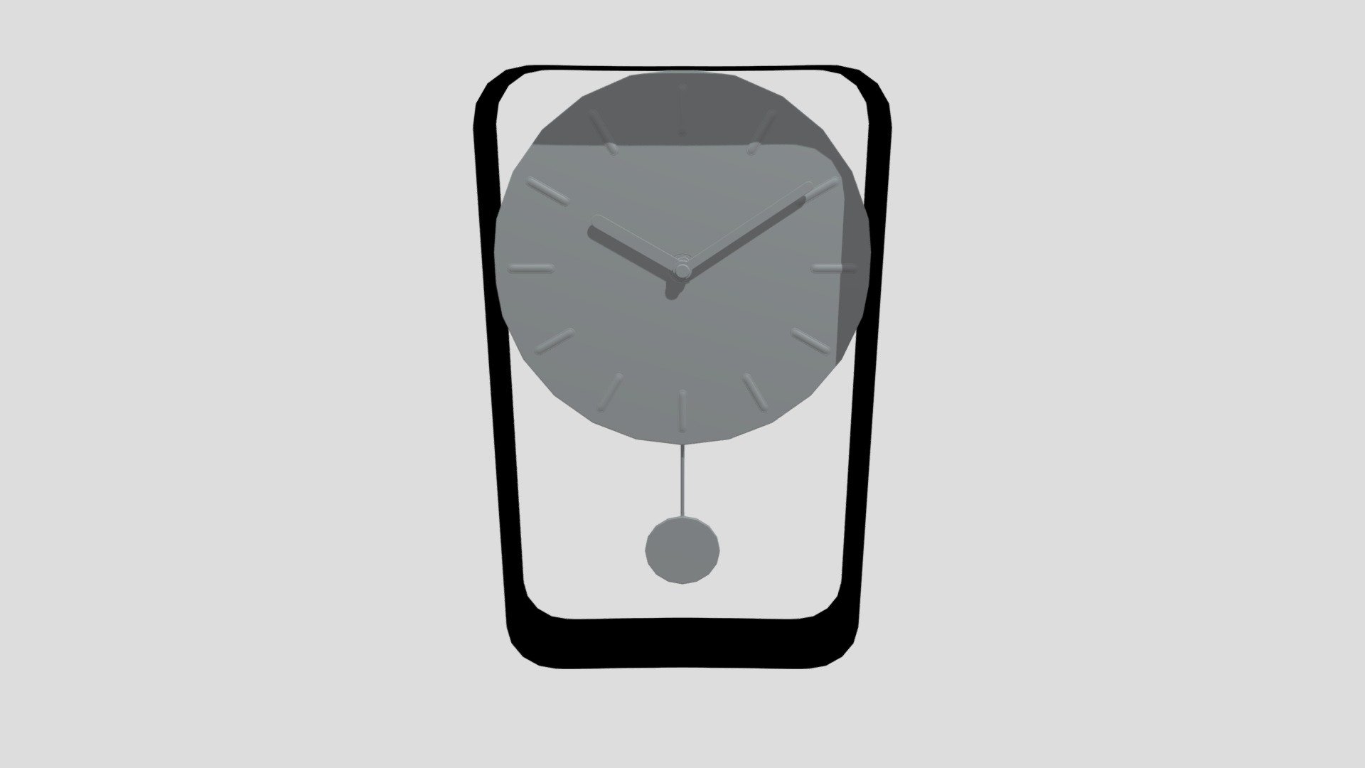 Wall clock - 3D model by mythili1210 [3ed5519] - Sketchfab