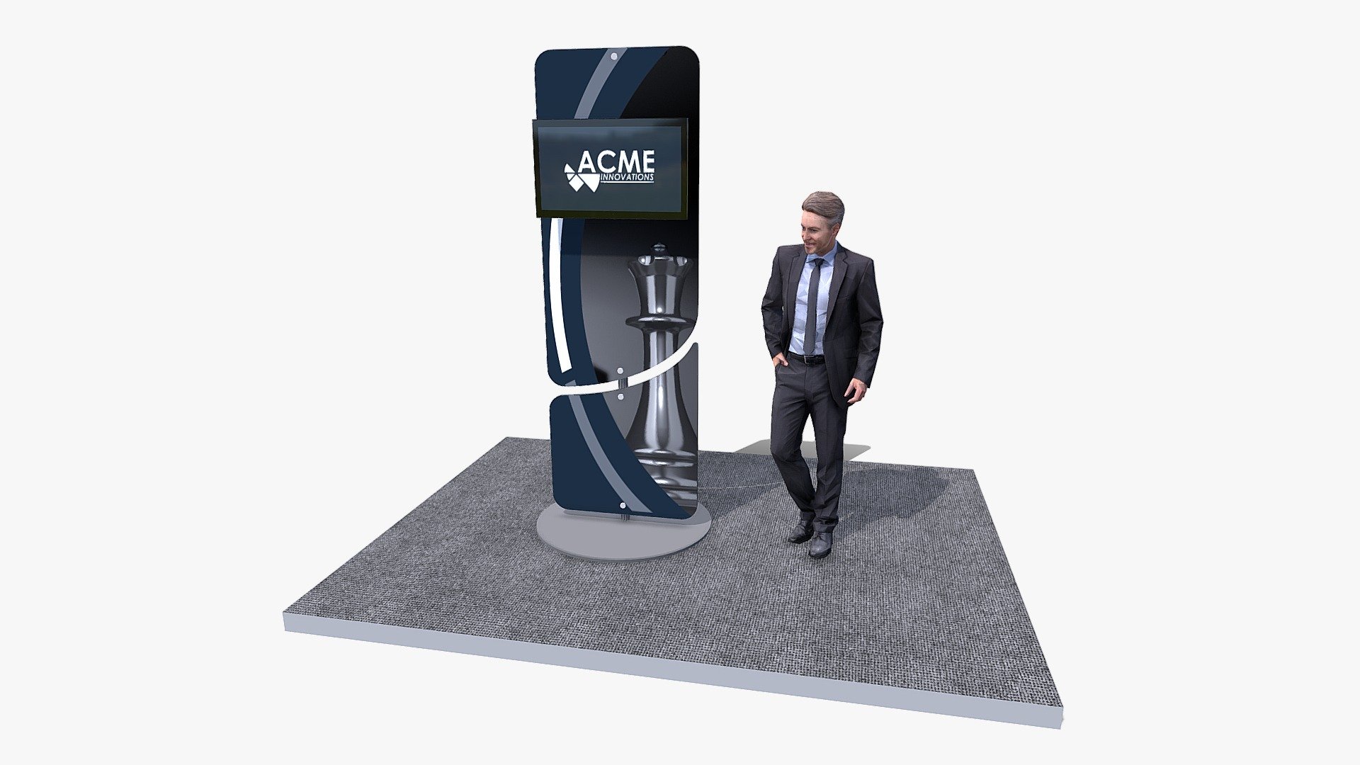 Catalog 2 Kiosk 03 3D model by AGS Expo Services (AGSEXPO