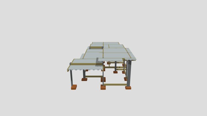 3D ESTRUTURA - RICHARD BARANSKI 3D Model