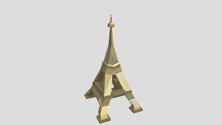 Eiffel Tower 3D Model