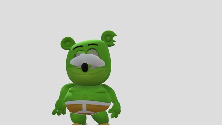 Talking Gummibär Animations 3D Model