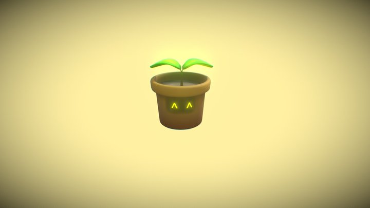 Potty the magic pot 3D Model