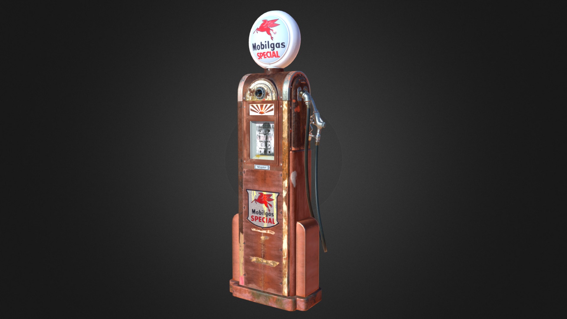 Route 66 Gas Pump