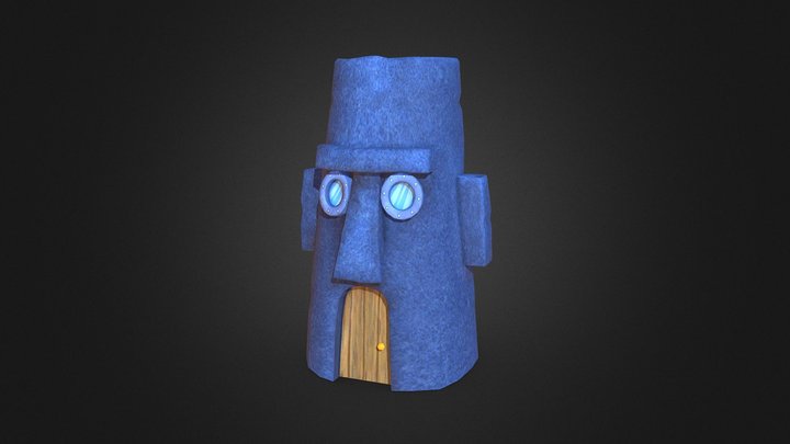 Sponge Bob Hero Pants Squidward's House