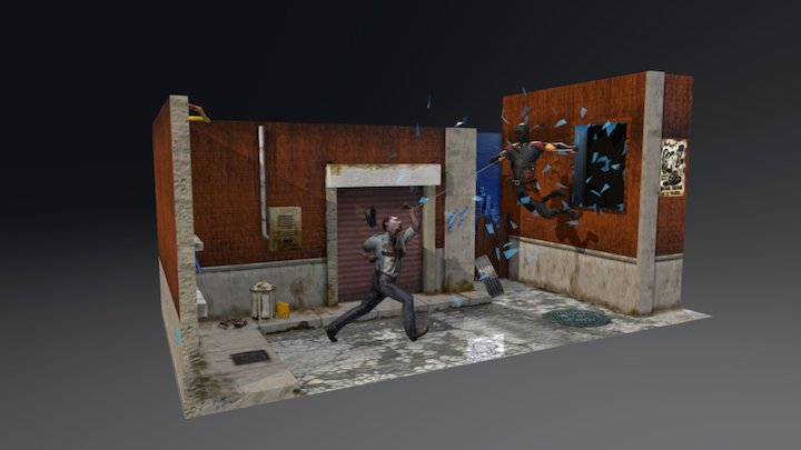 zantoro diorama 3D Model