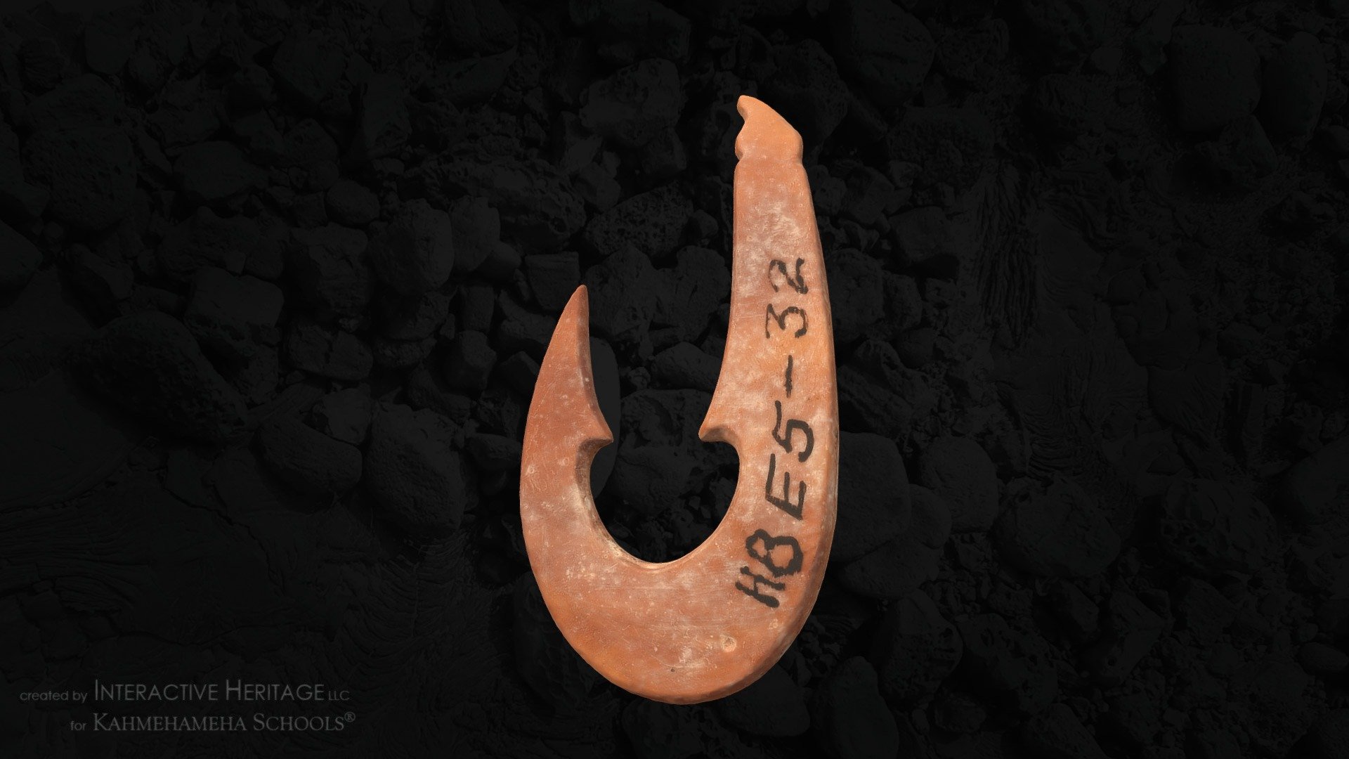 Makau - Fishhook from Waiahukini ( H8-E5-32) - 3D model by  interactiveheritage (@interactiveheritage) [3eda19c]