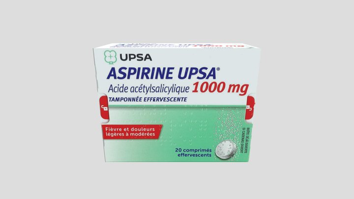 Aspirine(1) 3D Model