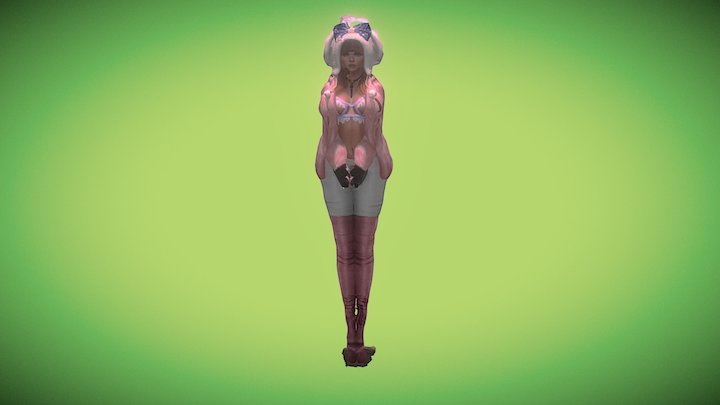 Vicky 3D Model