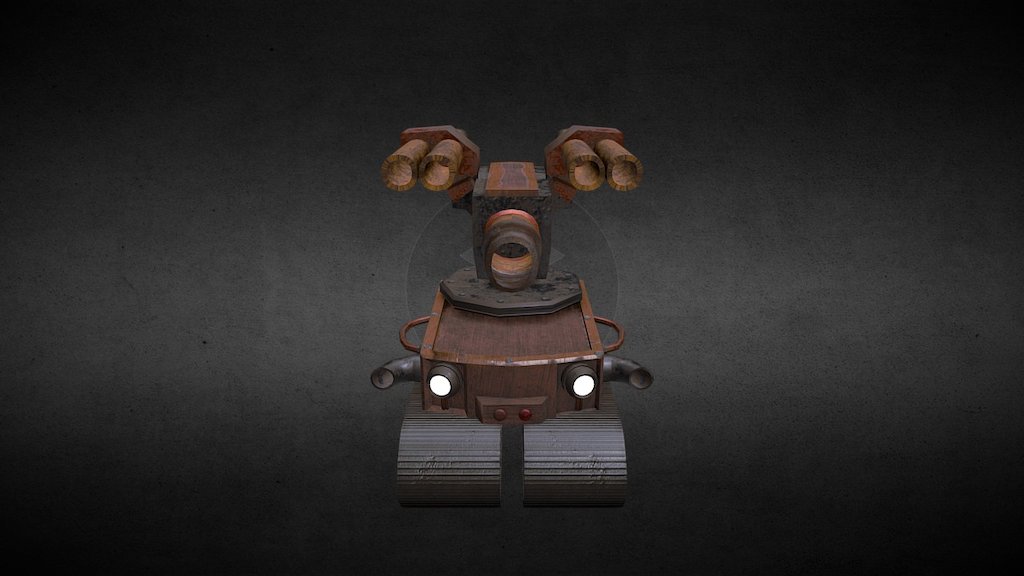 Modelo Tanque - 3D model by JuanManchado3D [3eda9a1] - Sketchfab