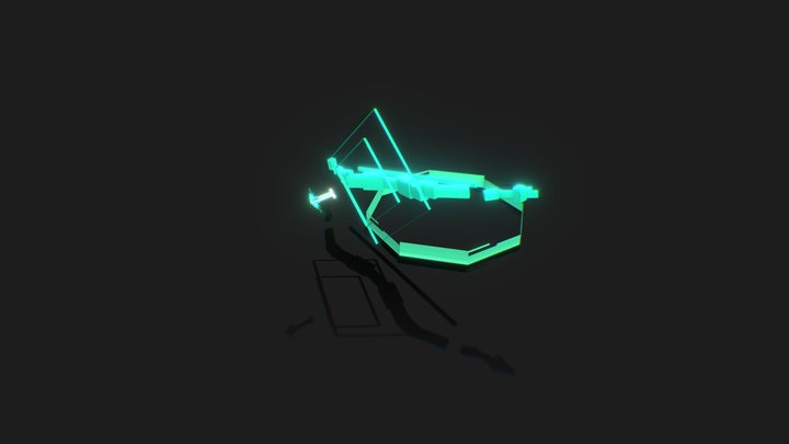magic bow - Blockbench 3D Model
