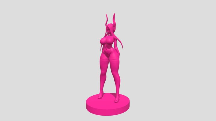 mirko sexy rainbow 3D Model