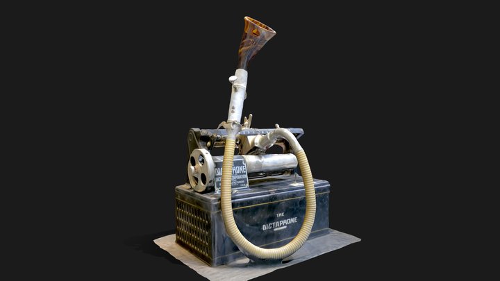 Alexander Graham Bell - Dictaphone 3D Model