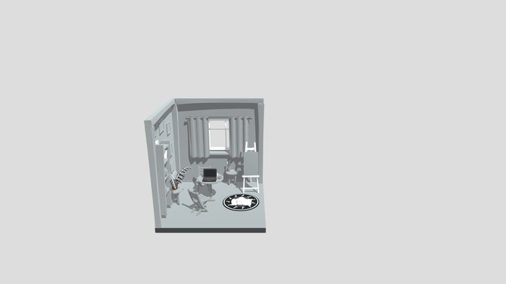 Cube Diorama [kinda fixed] 3D Model