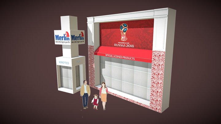 Hamleys 3D Model