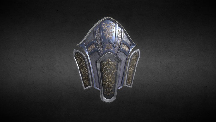 Medieval Shield_4 3D Model
