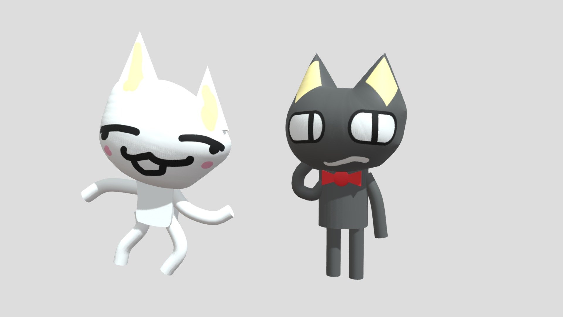 Toro & Kuro - Download Free 3D model by baby toro (@baby_toro) [3ede772 ...