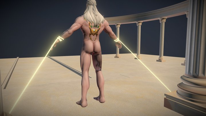 Thor nude scenes 3D Model