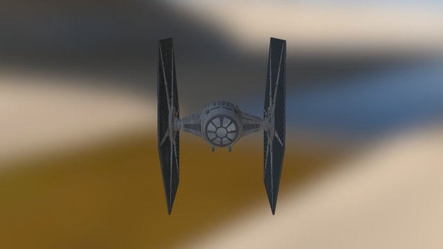 Tiefighter Sketchfab 3D Model