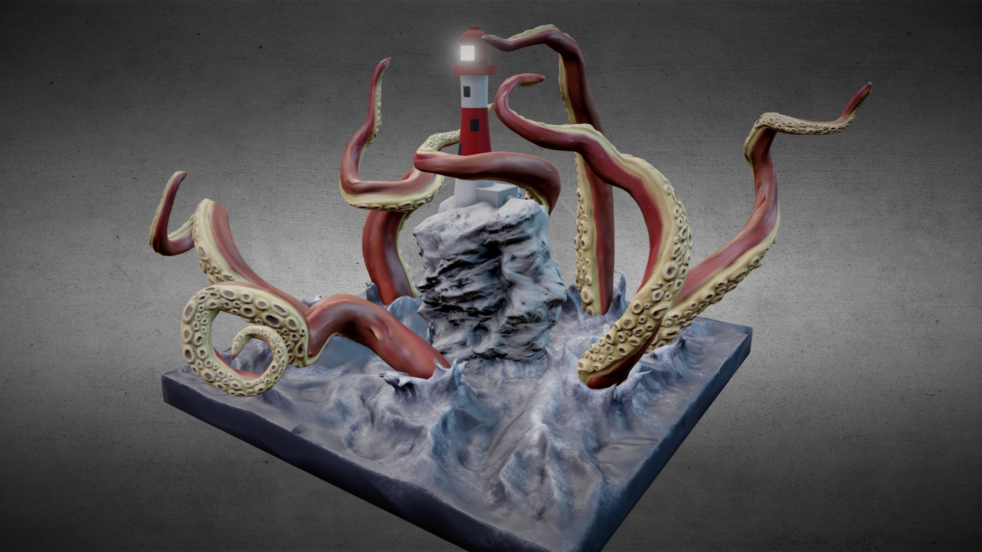 Marine - Sculpt January 2018 - no 11 - Buy Royalty Free 3D model by ...
