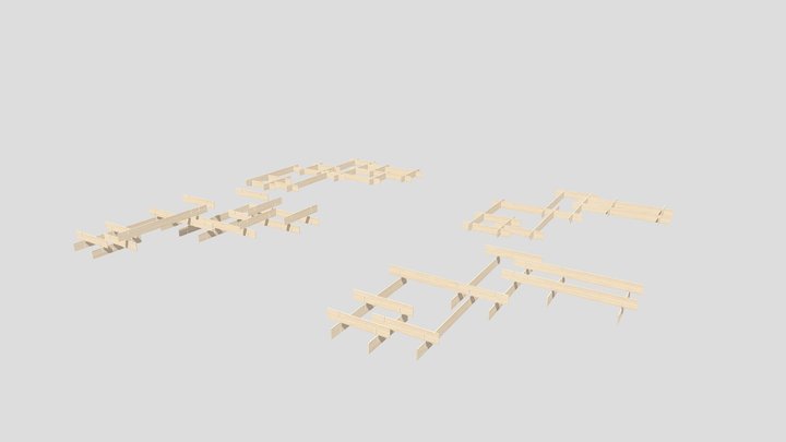 3D revised plank op6 3D Model