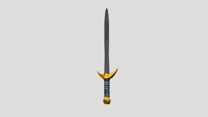 Roblox Linked Sword 3D Model