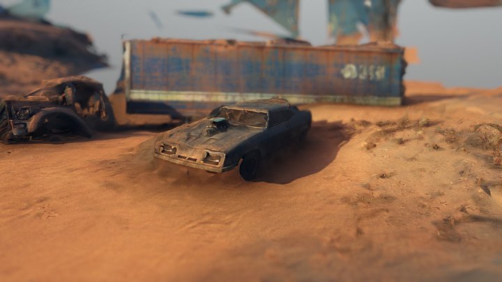 Mad Max The Game #1 first attempt 3D Model